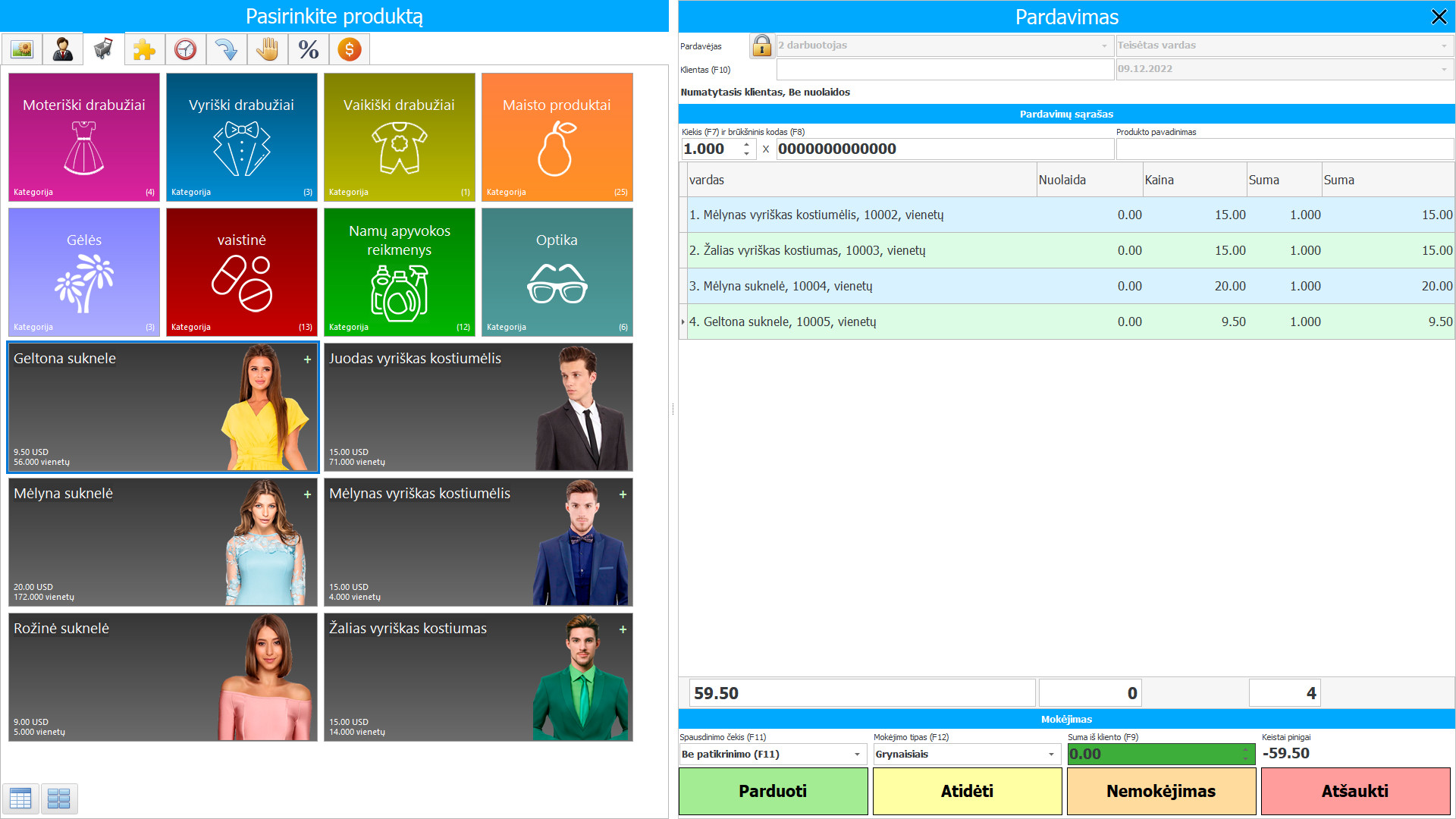 Programa prekybai ir parduotuvėms