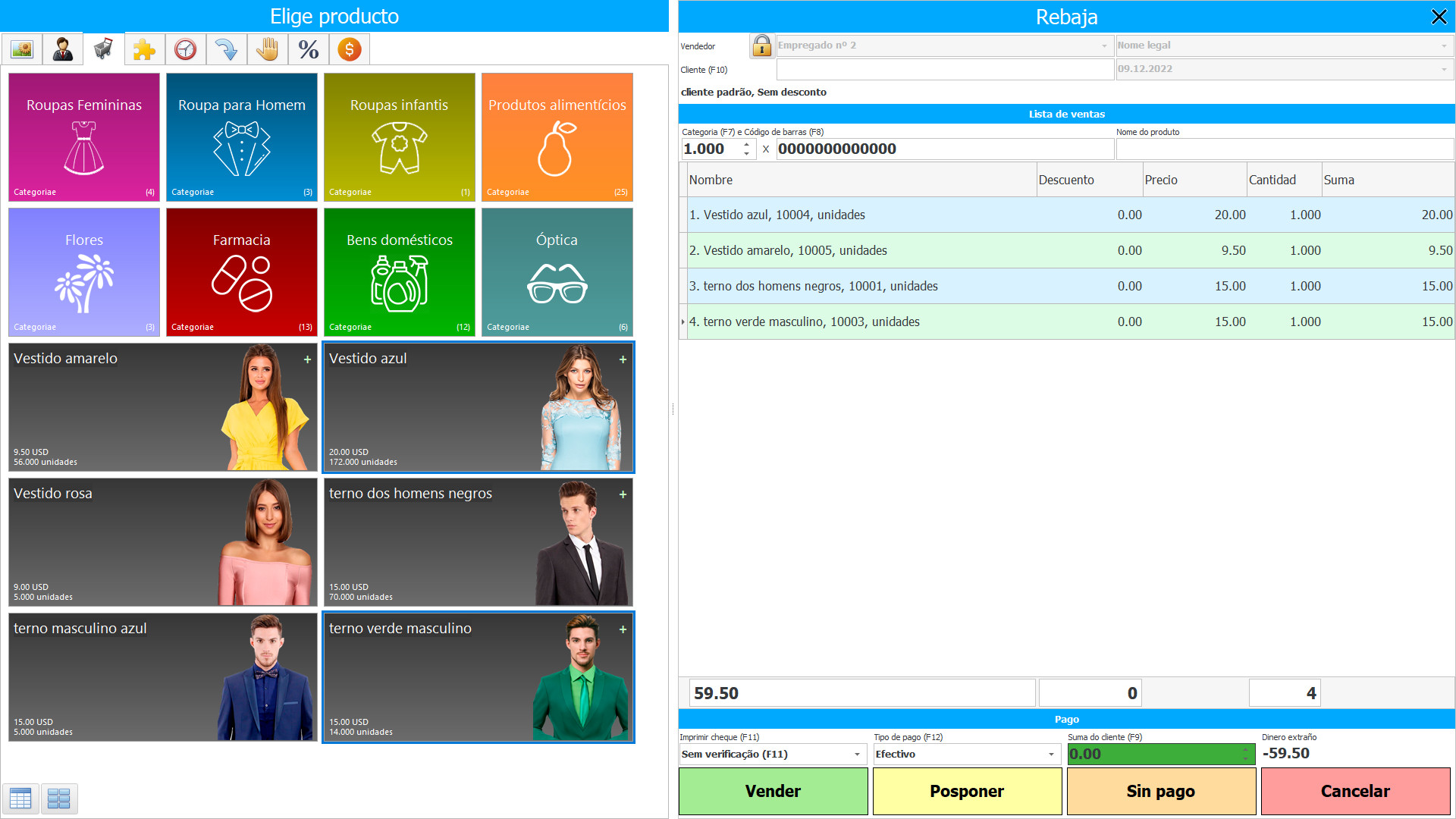 Programa para comércio e loja