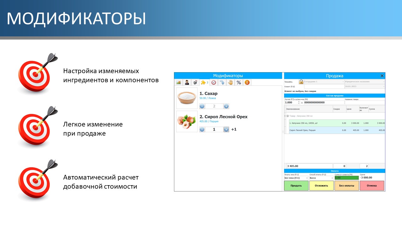 Модификаторы